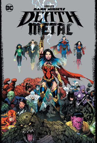 Absolute Dark Nights: Death Metal book cover by Scott Snyder