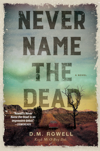 Never Name the Dead: A Novel book cover by D. M. Rowell
