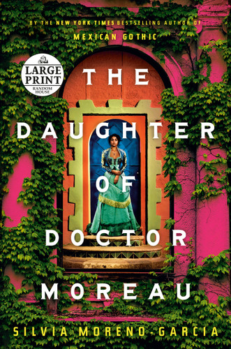 The Daughter of Doctor Moreau book cover by Silvia Moreno-Garcia