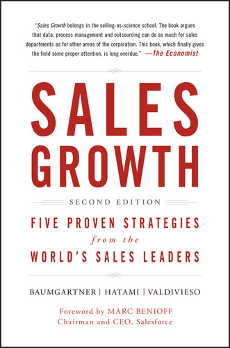 Sales Growth: Five Proven Strategies from the World's Sales Leaders book cover by Thomas Baumgartner, Homayoun Hatami, Maria Valdivieso de Uster