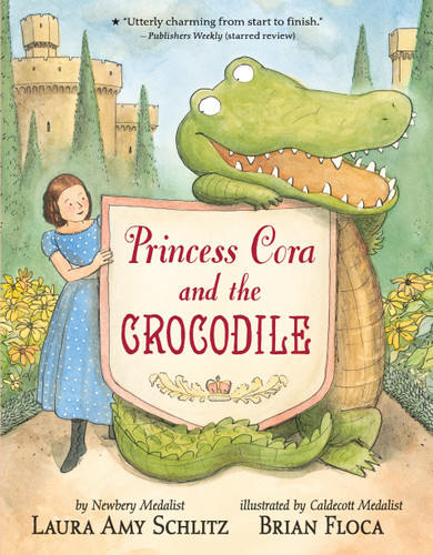Princess Cora and the Crocodile book cover by Laura Amy Schlitz