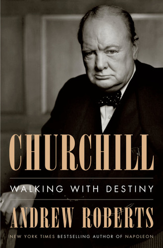 Churchill: Walking with Destiny book cover by Andrew Roberts