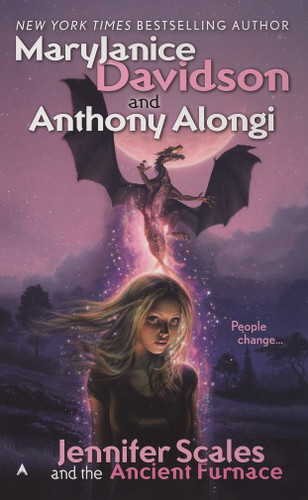 Jennifer Scales and the Ancient Furnace (Jennifer Scales) book cover by MaryJanice Davidson, Anthony Alongi