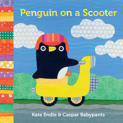 Penguin on a Scooter: A Penguin Book for Kids book cover by Caspar Babypants