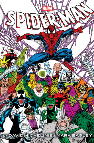 Spider-Man By Michelinie & Bagley Omnibus Vol. 1 Bagley Marvel Age Cover book cover by David Michelinie, Marvel Various