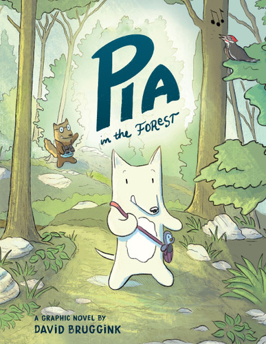 Pia in the Forest book cover by David Bruggink