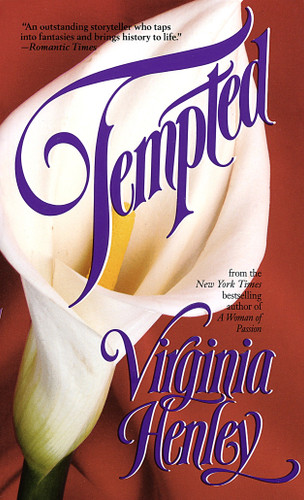 Tempted book cover by Virginia Henley
