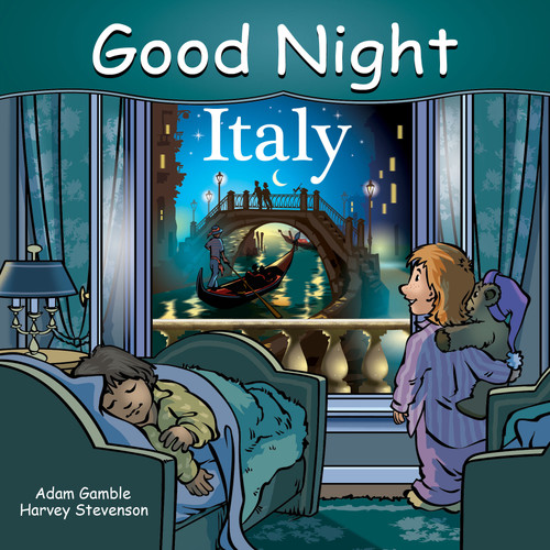 Good Night Italy (Good Night Our World) book cover by Adam Gamble, Mark Jasper