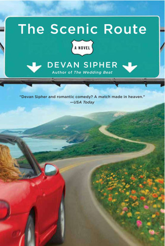 The Scenic Route book cover by Devan Sipher