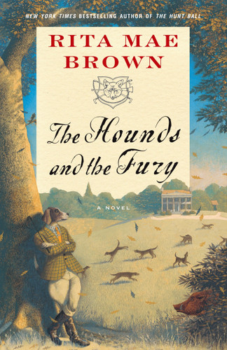 The Hounds and the Fury: A Novel ("Sister" Jane) book cover by Rita Mae Brown