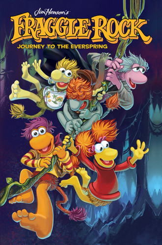 Fraggle Rock: Journey to the Everspring (Fraggle Rock) book cover by Jim Henson