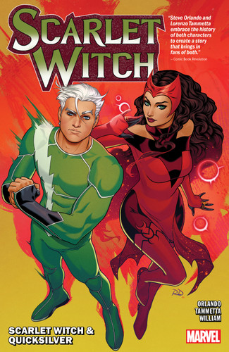 Scarlet Witch By Steve Orlando Vol. 3: Scarlet Witch & Quicksilver (SCARLET WITCH & QUICKSILVER) book cover by Steve Orlando, Stan Lee