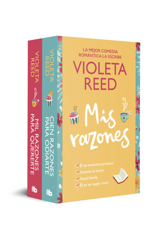 Pack Mis razones (Cien razones para odiarte; Mil razones para quererte) / My Reasons Pack (A Hundred Reasons to Hate You; A Thousand Reasons to Love You) (MIS RAZONES) book cover by Violeta Reed