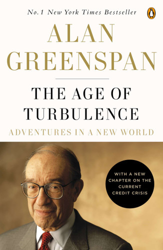 The Age of Turbulence: Adventures in a New World book cover by Alan Greenspan