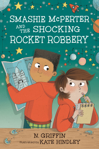 Smashie McPerter and the Shocking Rocket Robbery (Smashie McPerter Investigates) book cover by N. Griffin
