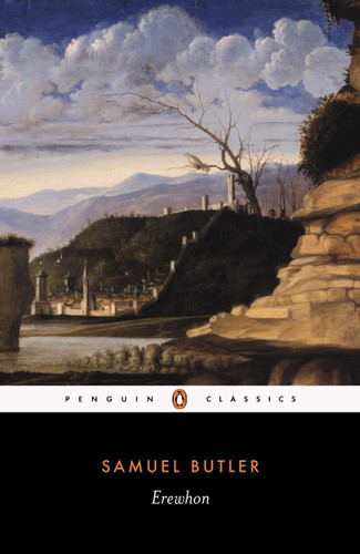Erewhon book cover by Samuel Butler