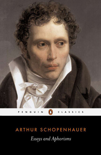 Essays and Aphorisms book cover by Arthur Schopenhauer