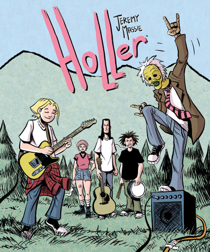 Holler book cover by Jeremy Massie