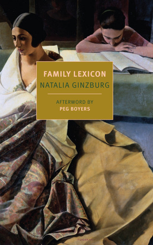 Family Lexicon book cover by Natalia Ginzburg