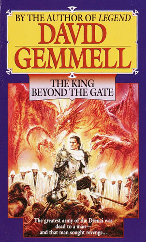 The King Beyond the Gate (Drenai Saga) book cover by David Gemmell
