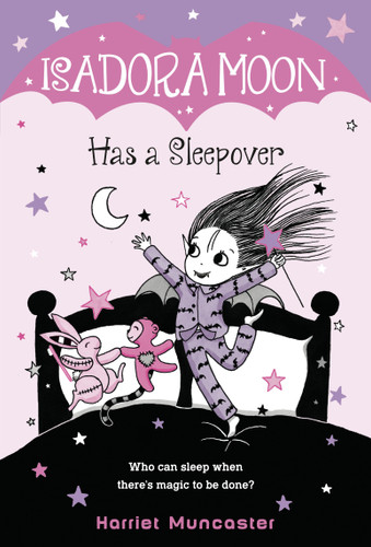 Isadora Moon Has a Sleepover (Isadora Moon) book cover by Harriet Muncaster