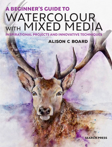 A Beginner' s Guide to Watercolour with Mixed Media: Inspirational projects and innovative techniques book cover by Alison C Board