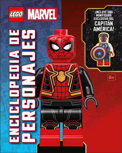 LEGO Marvel Enciclopedia de personajes (Character Encyclopedia): Con una minifigura exclusiva de LEGO Marvel book cover by Shari Last