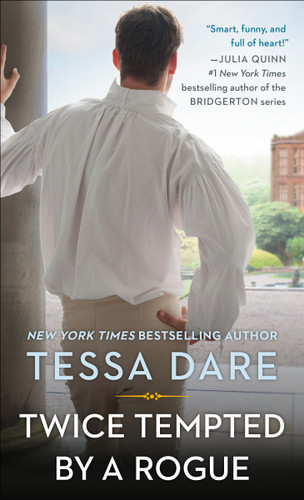 Twice Tempted by a Rogue (Stud Club Trilogy) book cover by Tessa Dare