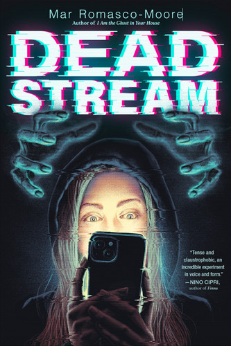 Deadstream book cover by Mar Romasco-Moore