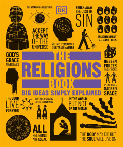 The Religions Book: Big Ideas Simply Explained (DK Big Ideas) book cover by DK