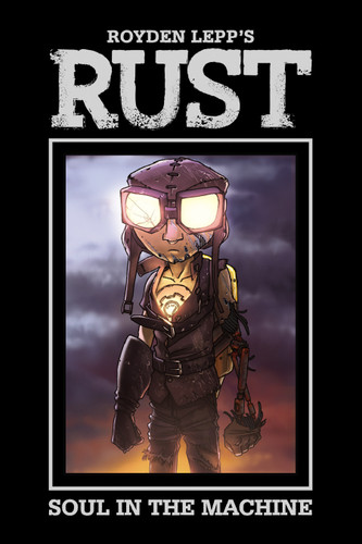 Rust Vol. 4: Soul in the Machine (Rust) book cover by Royden Lepp