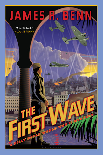 The First Wave (A Billy Boyle WWII Mystery) book cover by James R. Benn