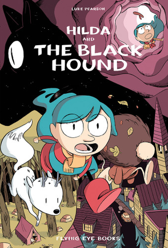 Hilda and the Black Hound: Hilda Book 4 (Hildafolk) book cover by Luke Pearson