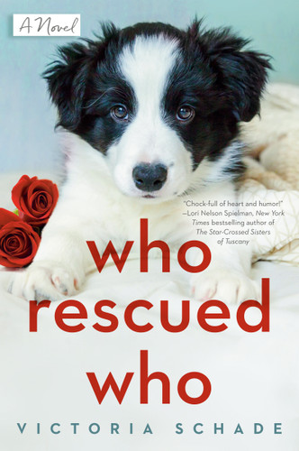 Who Rescued Who book cover by Victoria Schade