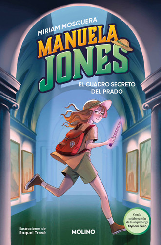 El cuadro secreto del Prado / The Secret Painting of the Prado (Manuela Jones) book cover by Miriam Mosquera