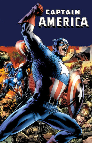 Captain America Modern Era Epic Collection: Reborn book cover by Ed Brubaker, Marcos Martin