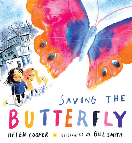 Saving the Butterfly: A Story About Refugees book cover by Helen Cooper