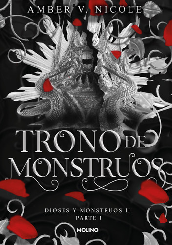 Trono de monstruos / The Throne of Broken Gods (DIOSES Y MONSTRUOS) book cover by Amber V. Nicole