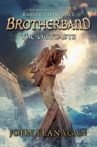 The Outcasts: Brotherband Chronicles, Book 1 (The Brotherband Chronicles) book cover by John Flanagan