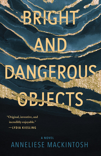 Bright and Dangerous Objects: A Novel book cover by Anneliese Mackintosh