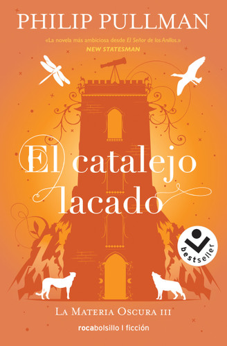 El catalejo lacado / The Amber Spyglass book cover by Philip Pullman