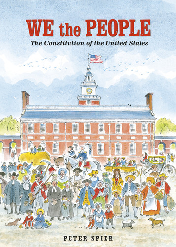 We the People: The Constitution of the United States book cover by Peter Spier