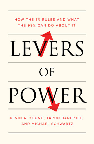 Levers of Power: How the 1% Rules and What the 99% Can Do About It book cover by Kevin A. Young, Tarun Banerjee, Michael Schwartz
