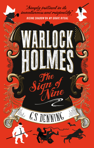Warlock Holmes - The Sign of Nine book cover by G. S. Denning