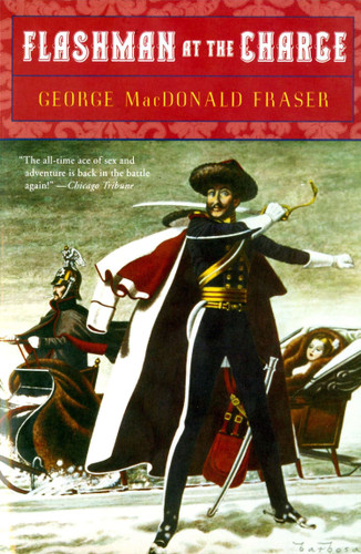 Flashman at the Charge (Flashman) book cover by George MacDonald Fraser