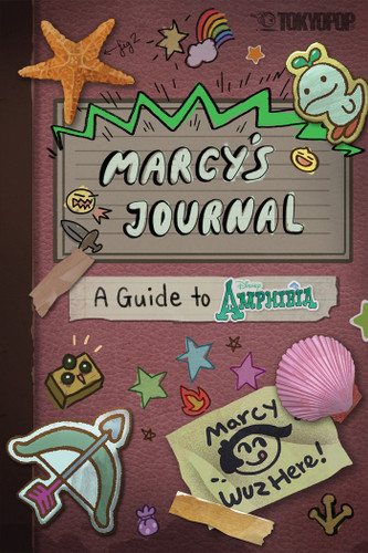Disney Manga: Marcy's Journal - A Guide to Amphibia (Hardcover Edition) book cover by Matthew Braly