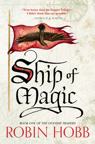 Ship of Magic (Liveship Traders Trilogy) book cover by Robin Hobb
