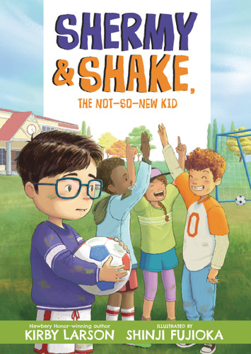 Shermy and Shake, the Not-So-New Kid (Shermy and Shake) book cover by Kirby Larson