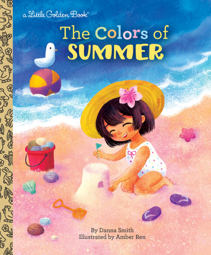The Colors of Summer (Little Golden Book) book cover by Danna Smith
