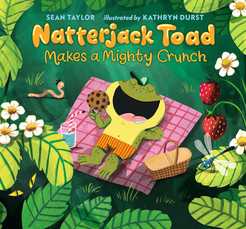 Natterjack Toad Makes a Mighty Crunch book cover by Sean Taylor